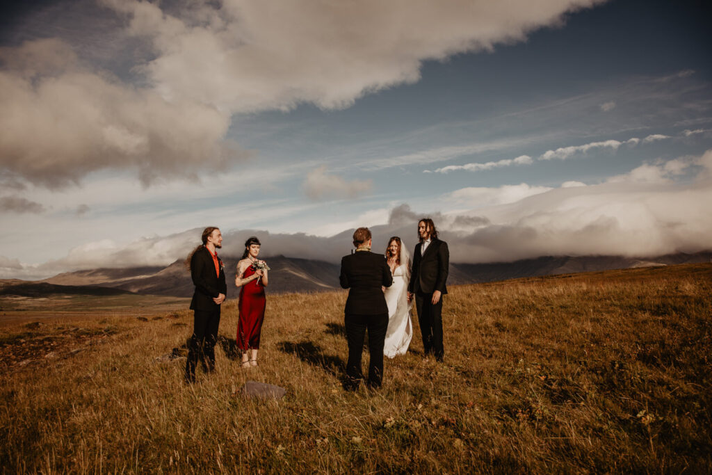 Hochzeit Island Wedding Wasserfall Fotoshooting